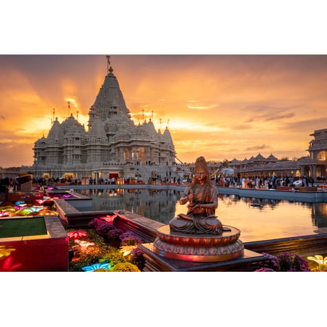 Inauguration of Akshardham in Robbinsville, USA, 2023